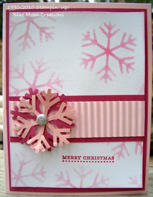 Supplies Used: Stamp Set: Teeny Tiny Wishes. Ink: Rose Red, Pretty in Pink