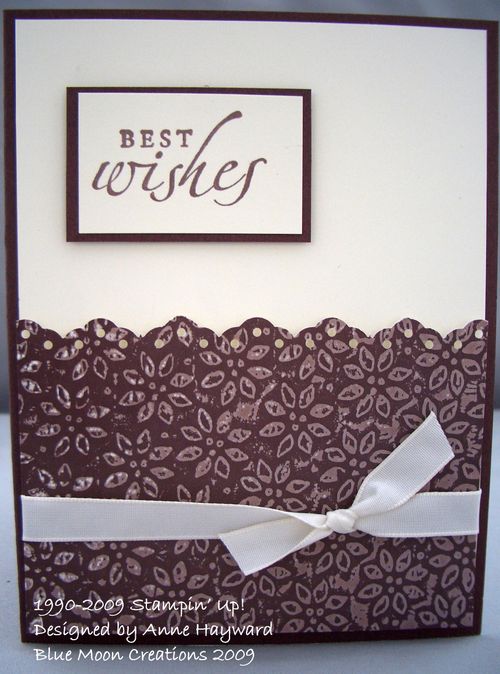Wax Paper Resist with embossing folder - Stamping With Blue Moon Creations